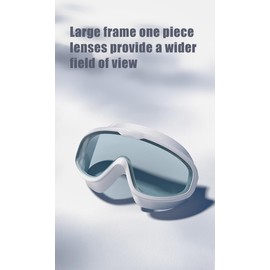 OYIYANO Unisex Swimming Goggles for Men and Women Anti-Fog No Leak Mirror/Non-Mirror Lens (black)