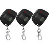 Kingdder 3 Pcs 8 Dip Switch 310mhz Garage Door Remote