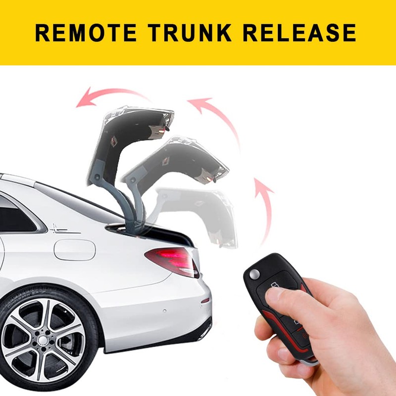 BANVIE ① Passive keyless Entry Car Alarm System + ②