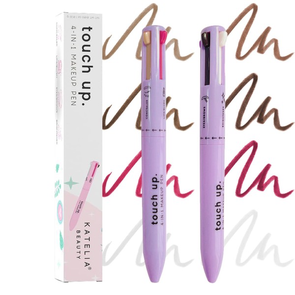 BeauFairy 4 in 1 Makeup Pen, 2PCS, Eye Liner, Brow