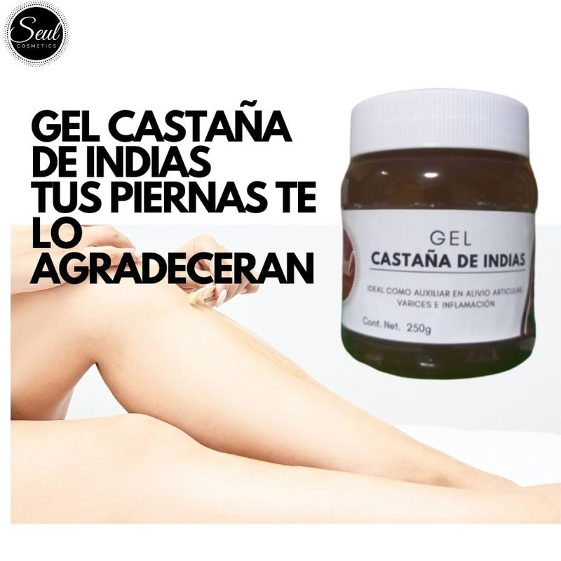 Gel Castaña de Indias ayuda varices y circulacion 2 Pz