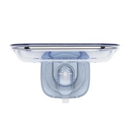 OXO Good Grips Gancho Resistente para regadera, Jabonera de succión, Transparente, 1, 1