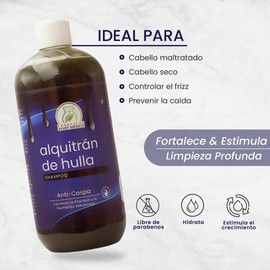 Productos Mart Mexico Shampoo Alquitrán De Hulla Anti-Caspa Productos Mart Mexico 500 Ml