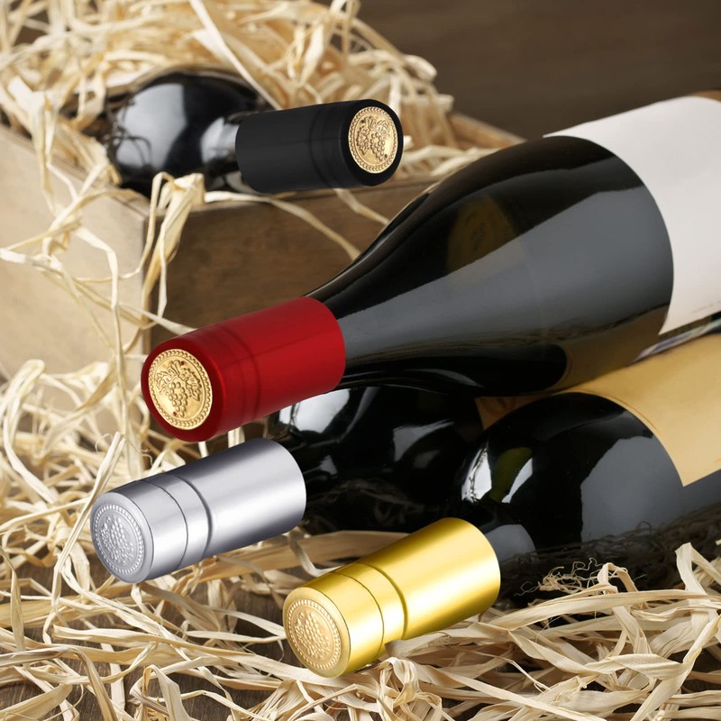 PVC Heat Shrink Capsules Wine Shrink Wrap Wine Bottle Capsules