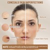 FV 2 Pack Waterproof Foundation, Lightweight & Medium Coverage Foundation
