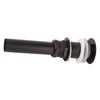 Stainless Steel Bathroom Sink Drain Rustproof Anti Clog Pop Up