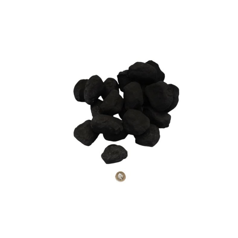 Gas Fire Coals 20 Replacement Random Shaped Cast Coals In