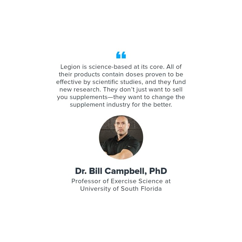 Legion Sucrosomial Magnesium Supplements - High Absorption Magnesium Supplement for