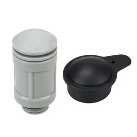 12363 12373 Air Jet Valve & Air Jet Valve Cap for Intex Above Ground Swimming Pool Inlet,Pool Valve Cap Compatible with 26165EH,26167EH,26175EH,26183MW,26191CA,26191EH,26193EH,26301T,26303EH