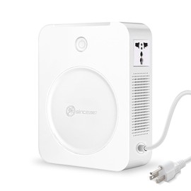 SUNSHUN 2000W 110v to 220v Converter Step Up Voltage Transformer 110v/120V to 220V/240V with 2 Output Sockets for Europe Asia Appliances Used in US