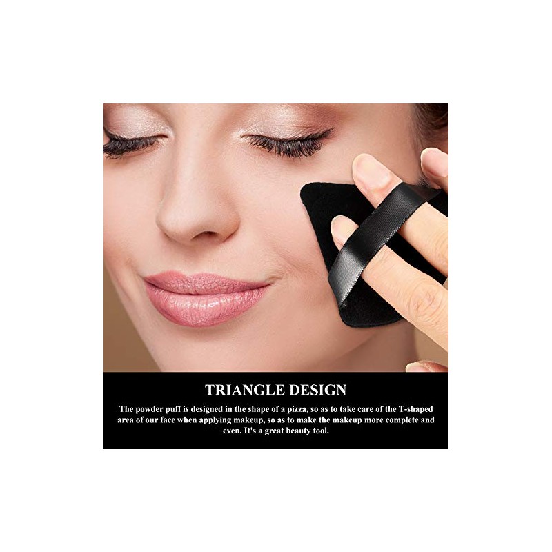 Maitys 12 Pieces Powder Puff Triangle Face Makeup Cosmetic for