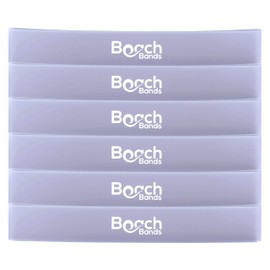 BeachBands Beach Towel Bands (6 Pack) - UV Resistant Silicone Towel Bands for Beach, Pool, Cruise Ship, Resort, and Outdoor Lounge Chairs - Perfect Alternative to Beach Towel Clips (Light Purple)