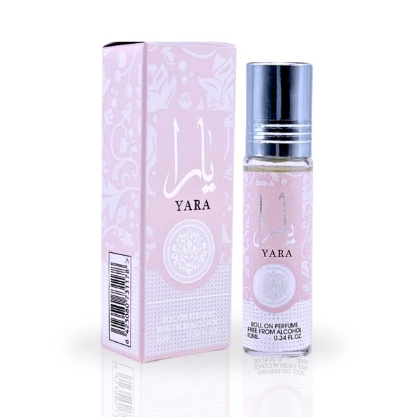YARA Roll On Perfume Oil CPO - 10ML (0.34 OZ) By Ard Al Zaafaran, Ard Al Zaafaran Collection of Perfumes, Tavel Size Perfume Oils, Perfume Oils for Men & Women.