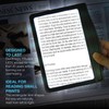 MagniPros 3X Large Ultra Bright LED Page Magnifier- 12 Anti-Glare