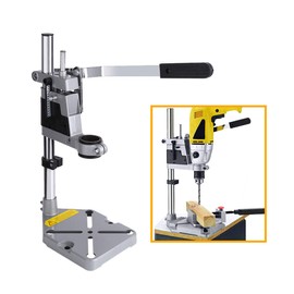 Adjustable Drill Press Stand for Drill Workbench Universal Electric Drill Press Stand Tool Heavy Duty Drill Press Holder Workbench Repair Tool Bench Clamp Support Tool