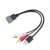 Car Radio USB Port Retention Cable USB Input Adapter Replacement