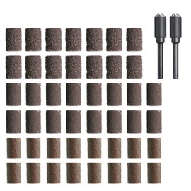Dremel 48-Piece 1/4" Sanding Band Kit, Includes 60, 120, and 240 Grit Options, Compatible with Dremel Rotary Tools (770B-01)