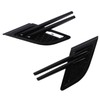 Car Side Vents Grille Trim LR062115 Gloss Black Air Vent