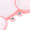 Crab Suction Plate with Suction Cup Base Silicone Divided Plate