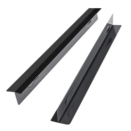 Stove Gap Covers Stainless Steel (2 Pack), Stainless Steel Stove Gap Covers,Stove Gap Covers,Adjustable Stove Counter Gap Covers,Easy Retractable Length 13.8" To 27.5" (T Shape)