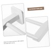 KONTONTY Wall Mounted No Drill Towel Rack Double Towel Bar
