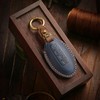 for Nissan Leather Key Fob Cover with Keychain ,Premium Leather