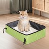 Travel Cat Litter Box | Foldable Waterproof Litter Box |