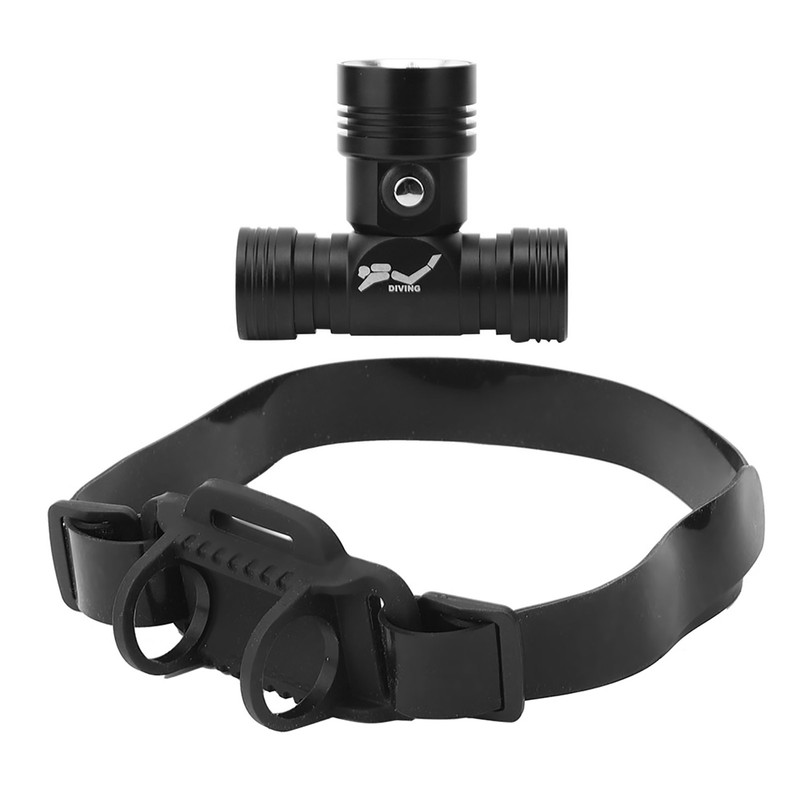 Waterproof LED Diving Headlamp Underwater High Brightness Head Light for