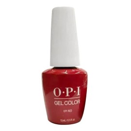 OPI Nail GelColor Polish GCL72 OPI Red 0.5 oz/15 ml