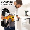 GmeDhc Pack of 4 Small Screw Clamps, Adjustable Table Clamp