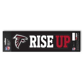 Fanmats 61369: Atlanta Falcons 2 Piece Team Slogan Decal Sticker Set