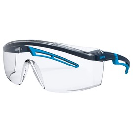 Uvex Astrospec 2.0 Schutzbrille - Supravision Sapphire - Transparent/Blau