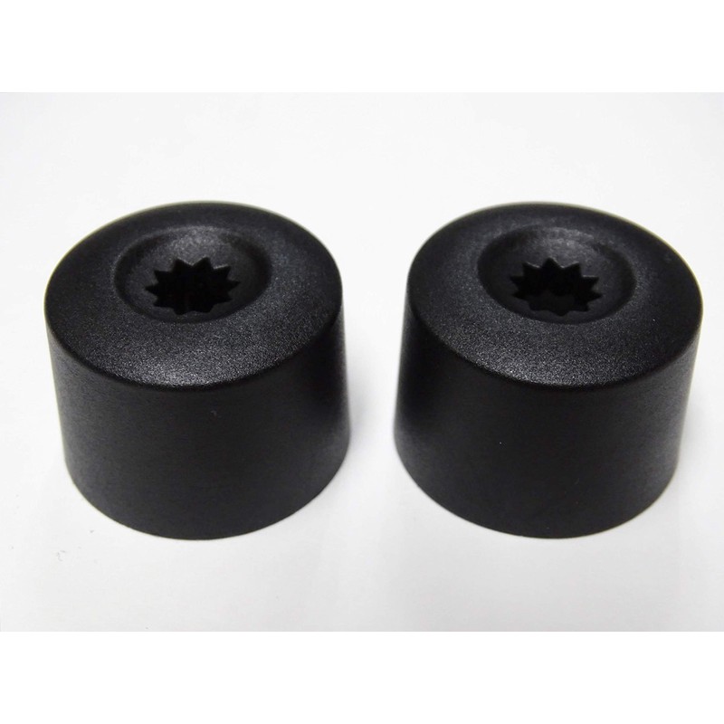 Partsdealers Round Type Wheel Nut Covers for VW Arteon Beetle