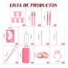 Kit de Pestañas 1x1, Parches, Microbrush, Ventilador, Cepillo 1