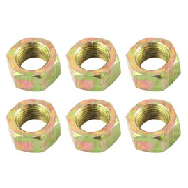 APUK 6x Rear Wheel Rim Bolt Nut Set 5/8 UNF Replacement for Massey Ferguson Fordson Ford Tractor