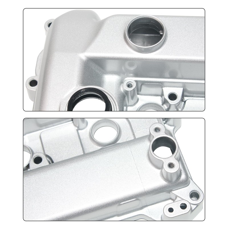 XUNUOPARTS 2.0L 2.3L Aluminum Valve Cover Compatible with 2006-2009 Mazda