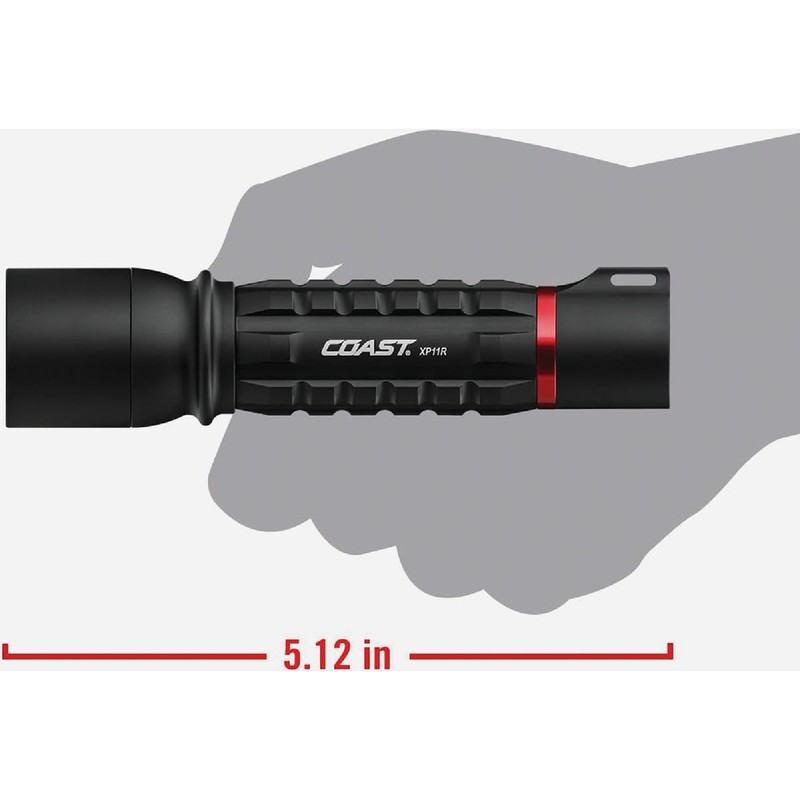 Coast Cutlery Co XP9R 1000 Lumen Black LED Rechargeable Flashlight
