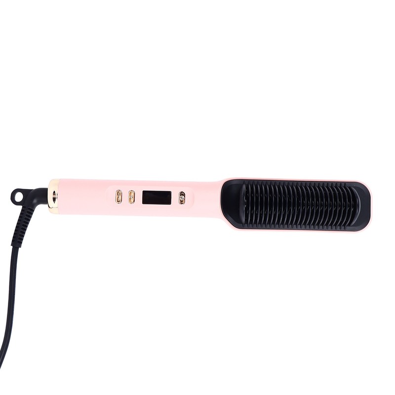 Straight Curly Hair Iron 2 Purpose Electric Curling Comb Negative