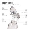 UZSPACE Water Bottle 1l with Handle - BPA Free Drinking