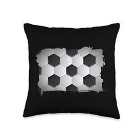 Soccer Ball Unique Stylish Cool Sports Lover Gifts Throw Pillow