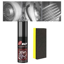 XIRUJNFD 3.38fl.oz (100ml) Belt Dressing Spray Automotive, Long-Lasting Anti-Slip Timing & Drive Belts, Restores Grip & Extends Belt Life, Quick-Dry Belt Dressing Noise Lubrication (1 Set)