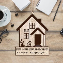 Housewarming Ornament - House Warming Gift - New Home Gift - Acrylic Ornament 2025