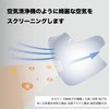 [co-que] Breathable Mask, Premium Anti-Fog Glasses, Non-stuffy, Washable Mask (L,