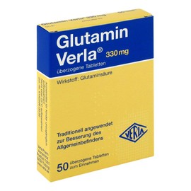 GLUTAMIN VERLA Coated Tablets Pack of 50