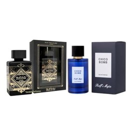 Exclusive combo: Al Oud, Oud for Glory 3.4 oz EDP unisex & Chico Bomb by Ralf's Mejia Eau de Parfum 3.4 oz