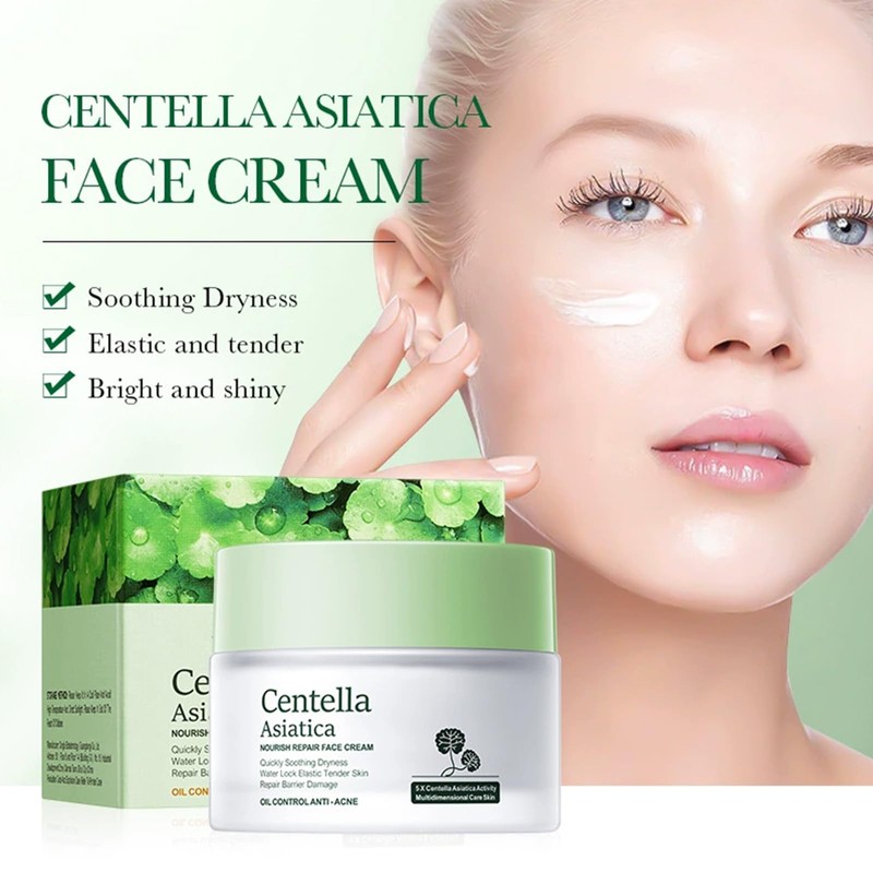 Centella asiatica nährende und reparierende Creme