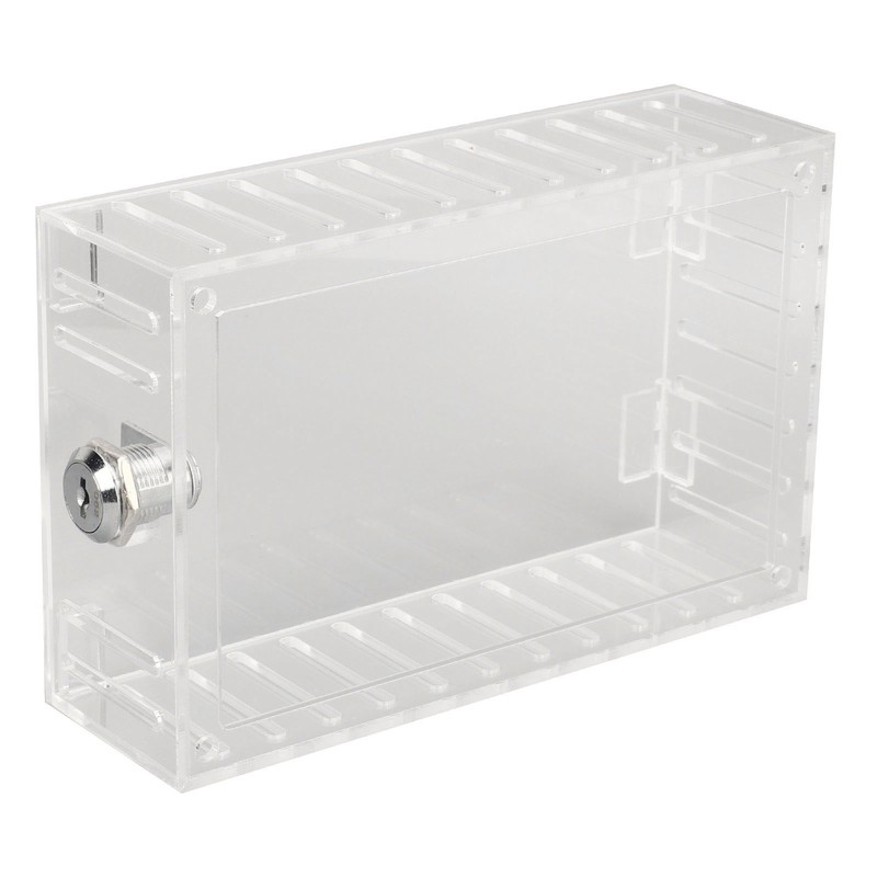Thermostat Lock Box Universal Large Transparent Thermostat Protective Guard for