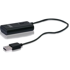 Schwaiger KHTRANS513 Bluetooth Stereo Adaptor for Jack Output, Dual Pairing Black