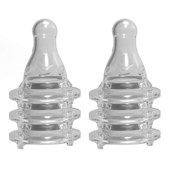 Avima Baby Silicone Nipples for Standard Neck Bottles, Slow Flow,