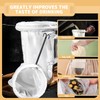 3 Pack Medium Ultra Fine Mesh Strainer Bag, Reusable Zipper